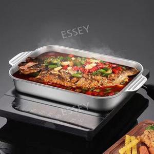 사각 인덕션 냄비 스테인레스 해물 오븐 트레이 구이냄비 생선