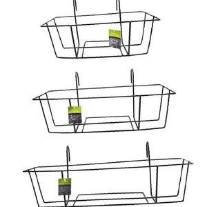 [BZJKG7HB_4B]가로형 화분걸이 사각-소 철제화분걸이