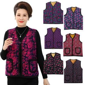 재고땡처리* 레트로융털조끼 할머니조끼 김장조끼 캠핑장조끼 겨울융털조끼 보온조끼 베스트