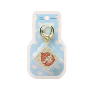 몰랑이 러블리 리본 미니 큐브 키링 캐릭터 가방고리
