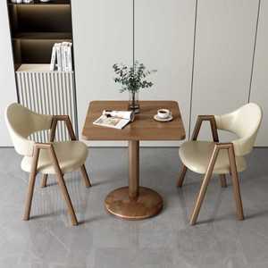 티 테이블 의자 세트 2인용 원목 미니 탁자 베란다 식탁