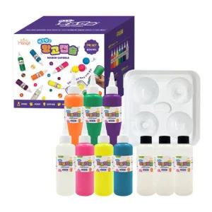 키즈망고 물감세트 망고캡슐 160ml 7색 세트 (액터/캡슐트레이