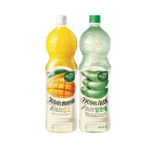 [웅진] 자연은 1.5L (망고, 알로에) 각 6입 총 12입