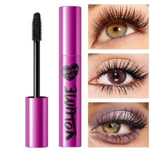 방수 마스카라, 익스텐션 블랙, 번지지 않는 속눈썹 연장, 볼륨 5D 실크 섬유 마스카라