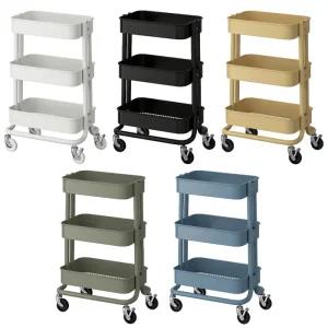 RASKOG 로스코그 트롤리 소형 28x38x61cm/이동식수납함/주방카트/기저귀함/이동