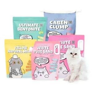 미유박스 먼지없는 대용량 응고형 고양이 모래 벤토나이트 카사바 모래 모음전