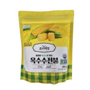 칠갑 옥수수전분 400g 옥수수가루