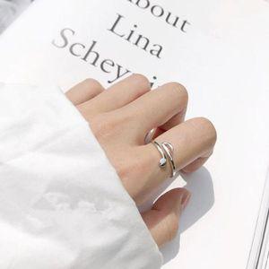 [블루마켓]뮤직 이즈 마이라이프 음표 트러블 방지 S925 반지 패션악세서리 심플반지 사이즈조절반지 대학