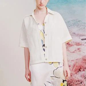 [로코엘라]쥬니스 시어서커 여성 셔츠 아우터 3종택1