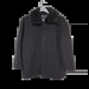 PAT피에이티 양모 정품 스트라이프 남성 초겨울 정장모직하프코트자켓100