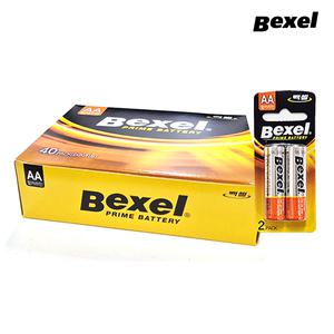 [벡셀 정품] 벡셀 알카라인 AA AAA 건전지 카드형 (40개입)