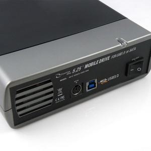 Mac PC용 Windows 7용 5.25인치 USB 3.0 SATA 외장형 광학 드라이브 케이스 인클로저 박스 어댑터