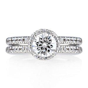 [하나다이아몬드]1캐럿 천연다이아몬드 14k 18k 고품격 결혼 예물 반지 페레네 HNDR1C247