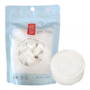 휴대용 코인티슈 캠핑용 가정용 여행용 물수건 행주