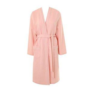 [와코루] 면 와플조직의 세련된 베이직 여자 로브가운(WRB2001W PK)..[35123833]