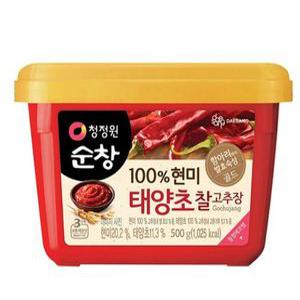 청정원 순창 태양초 고추장 500g 2개