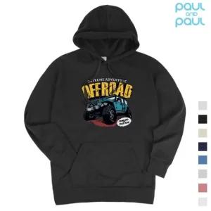 오프로드 오버핏 남여공용 후드티