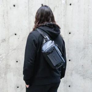 원더드 로그 6L 카메라 슬링백 블루 [내일 도착보장 서비스 오네]