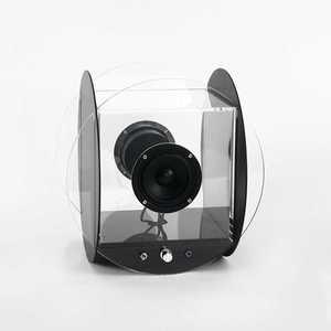 투명 스피커 블루투스 플레이어 감성 누드우퍼 모던