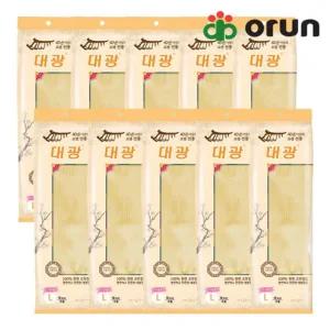 오런 대광 고무장갑 대형 L 아이보리 X 10개