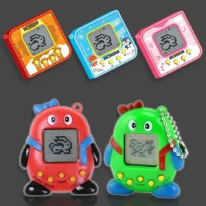 펭귄 애니멀 다마 고치 옛날 장난감 추억의 인형 펫 다마고찌 키우기 뽑기 기계 키링 미니