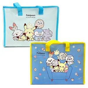 포켓몬스터 부직포 백 소/쇼핑백/보조/가방/미니/파우치/포장백/쇼핑팩/선물/손잡이/코팅/튼튼한/쑈핑/컬러