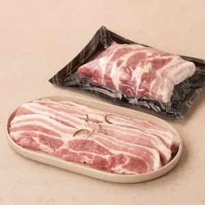 [냉장/캐나다산] 허브먹은돼지삼겹살구이 500g