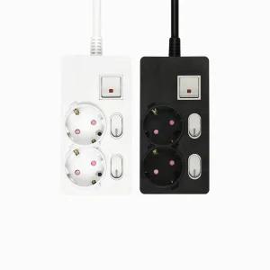 아이정 국산 멀티탭 2구 메인 개별 절전