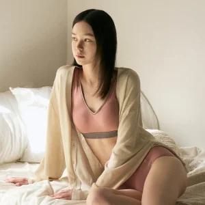 [컴포트랩] 쉬는날 플리츠 브라렛