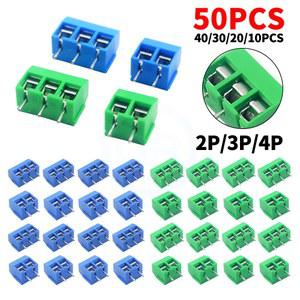 모음 나사 2P KF301 0MM PCB 단자대 스트레이트 EX301 피치 키트 커넥터 50PCS 3P 10