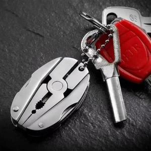 STONEGO 스테인레스 스틸 접이식 야외 멀티 도구 - 펜치, 키체인, 드라이버, 미니