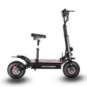 전기킥보드 댐퍼장착 라이트 전동 스쿠터 광폭타이어