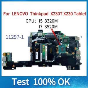 LENOVO Thinkpad X230T 태블릿 노트북 마더보드용. 새상품 CPU i7 3520M/I5 3320M.11297-1마더보드.  테스