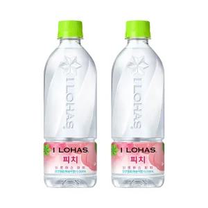 [본사직영] 일로하스 피치 540ml PET (24입)