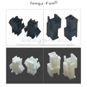 100pcs 2P JST SM 2 54 플러그 54mm SM2 2핀 하우징 커넥터 전기 케이블 와이어