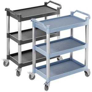 식당용카트 음식점카트 식당카트3단 3단카트 서빙용 왜건 음식점 스텐 운반 그레이 서빙카트