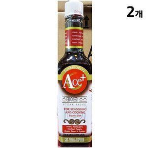 [JHP36518_52EN]스테이크소스(에이스 주방용품 제 260ml)X2