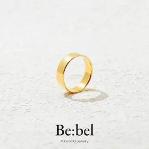 순금반지 3.75g 24k 남자 여자 링 디자인 평 유광 비벨 한돈 1돈