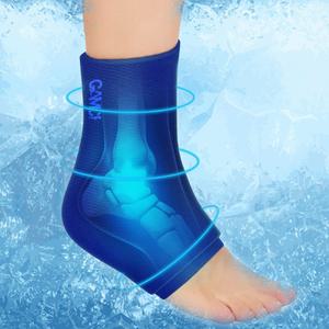 발목찜질 아킬레스건 족저근막 아이싱 아이스 쿨 젤 슬리브 냉 온 팩 찜질 핫팩 패드