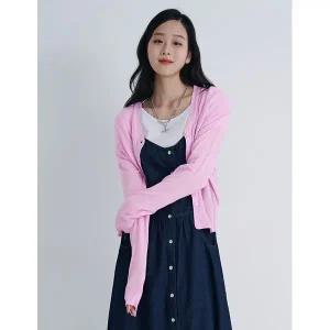 [하프클럽/에드혹]여성 베이직 Y 카디건(HB3GDA5)