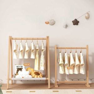 행거 옷걸이 원목 아이방