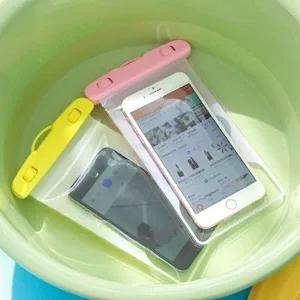 휴대폰터치가능방수팩 휴대폰방수팩 잠금장치방수팩 (WFF219B)