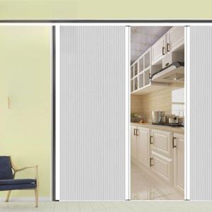 나비 무타공슬라이딩도어 자바라문 거실 욕실 분리 자바라 간이중문