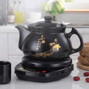 가정용 홍삼 중탕기 옹기 보온 가정용약탕기 달이기 블랙3L 건강포트