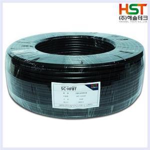 5C HFB시크T 고발포 동축케이블 CATV/CCTV용 3중차폐 200M