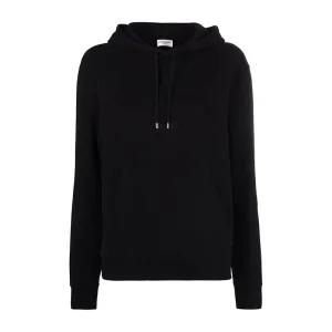 [명품] 로고 후드 티셔츠 블랙 757073 Y36SW 1000