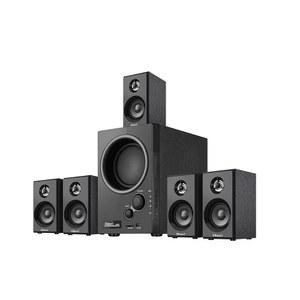 5.5인치 서브우퍼 스테레오 시스템(2.5인치 미드레인지 홈 시어터 스피커 ), 3.5인치 RCA/USB/무선/AUX 오디오 입력을 지원하는 홈 스피커 시스템(Elimavi 5.1 서라운드 사운드 시스템)