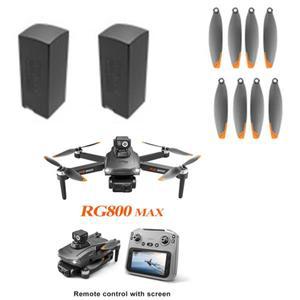 RG800MAX RC 드론 7.4V 배터리/프로펠러 블레이드 Dron