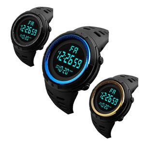 야광 방수 전자손목시계 군인용 스포츠 알람 시계 학생 남자 스톱워치