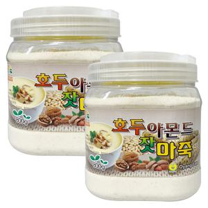 오양식품 호두 아몬드 잣 마죽 통 800g 2개 선식